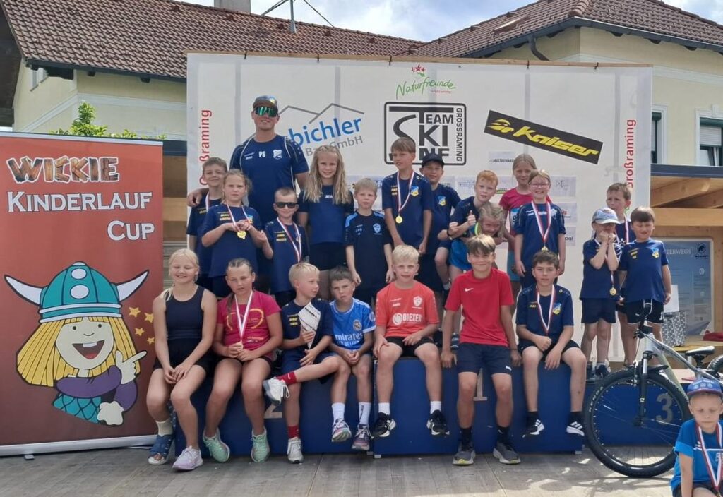 Das war der WICKIE Kinderlauf Cup 2026 Insgesamt gingen ca. 25 Kinder (bis zu 4x) an den Start